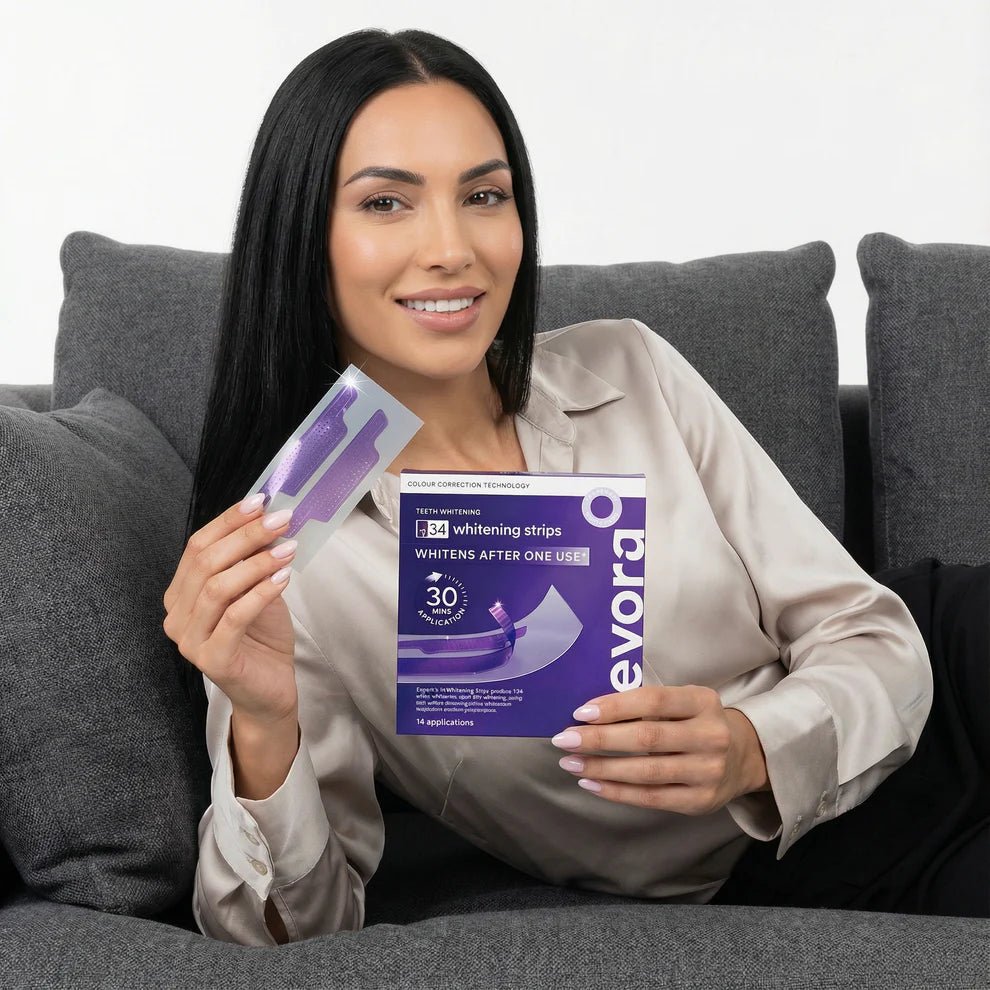 Purple Teeth Whitening Strips (Gen 2) - veelora