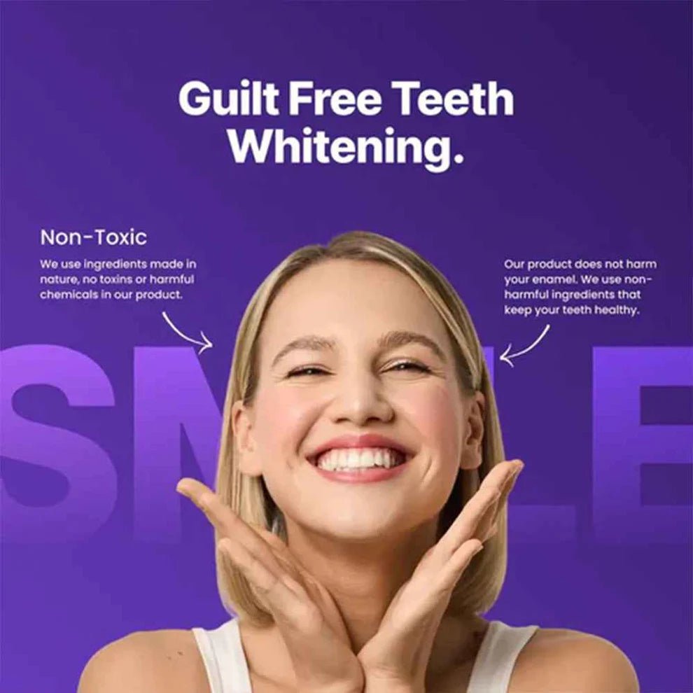 Purple Teeth Whitening Strips (Gen 2) - veelora